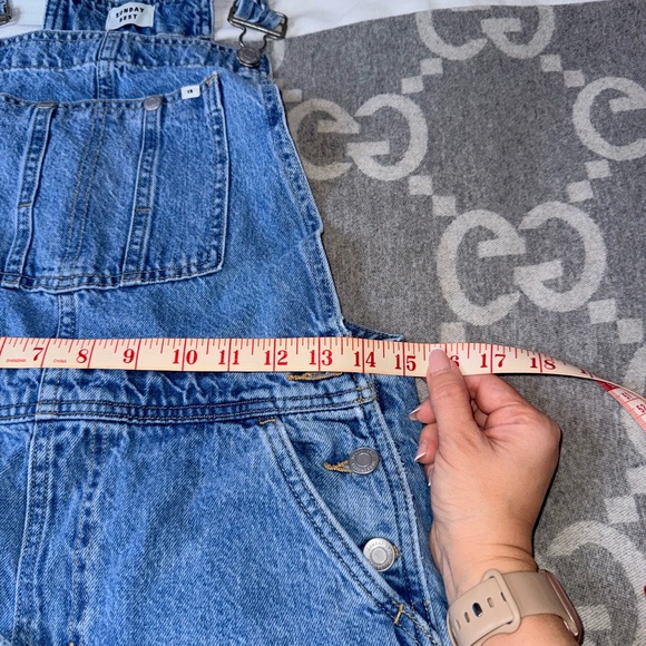 Sunday Best Light Blue Denim Overalls - Picture 6 of 10